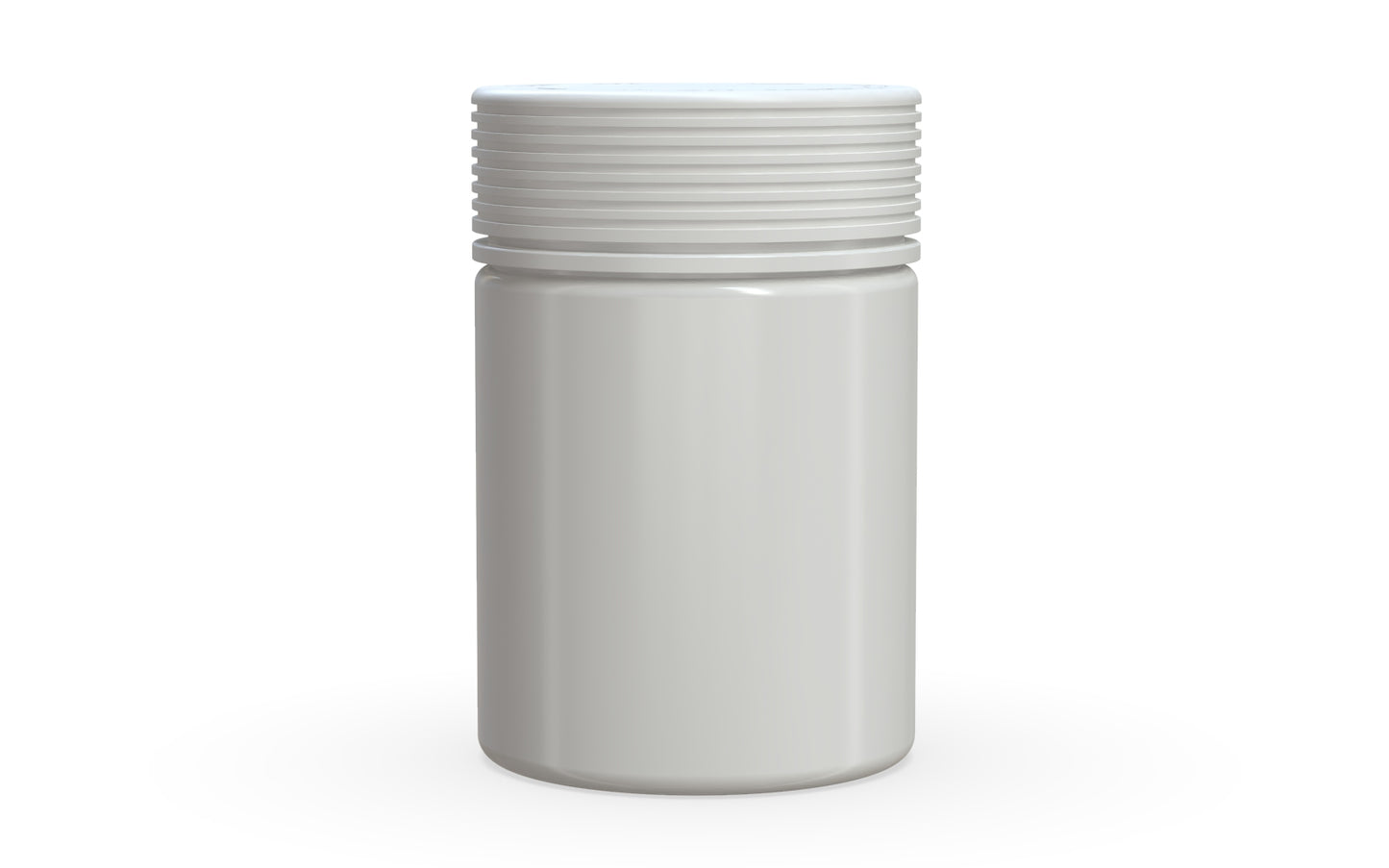 Chubby Gorilla|21.5oz White XL Jar W/ Spiral CR White Cap