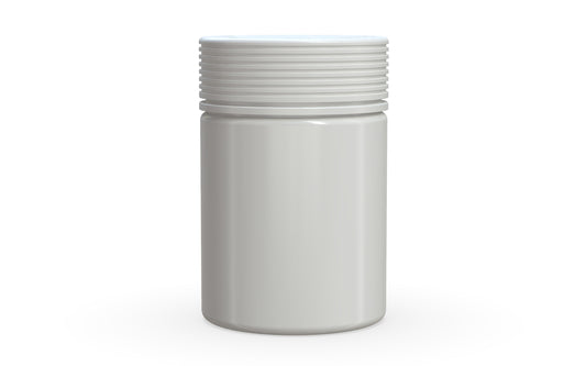 Chubby Gorilla|21.5oz White XL Jar W/ Spiral CR White Cap