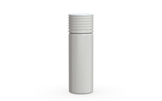 Chubby Gorilla|25x65mm White Tube W/ Spiral CR White Cap