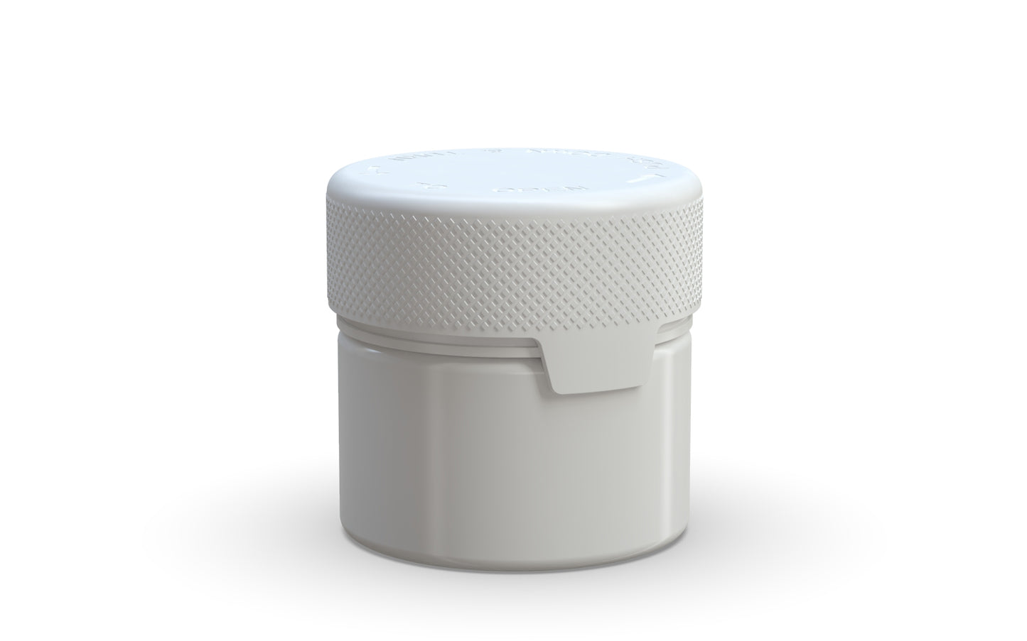 Chubby Gorilla|2oz White Container W/ Aviator CR White Cap