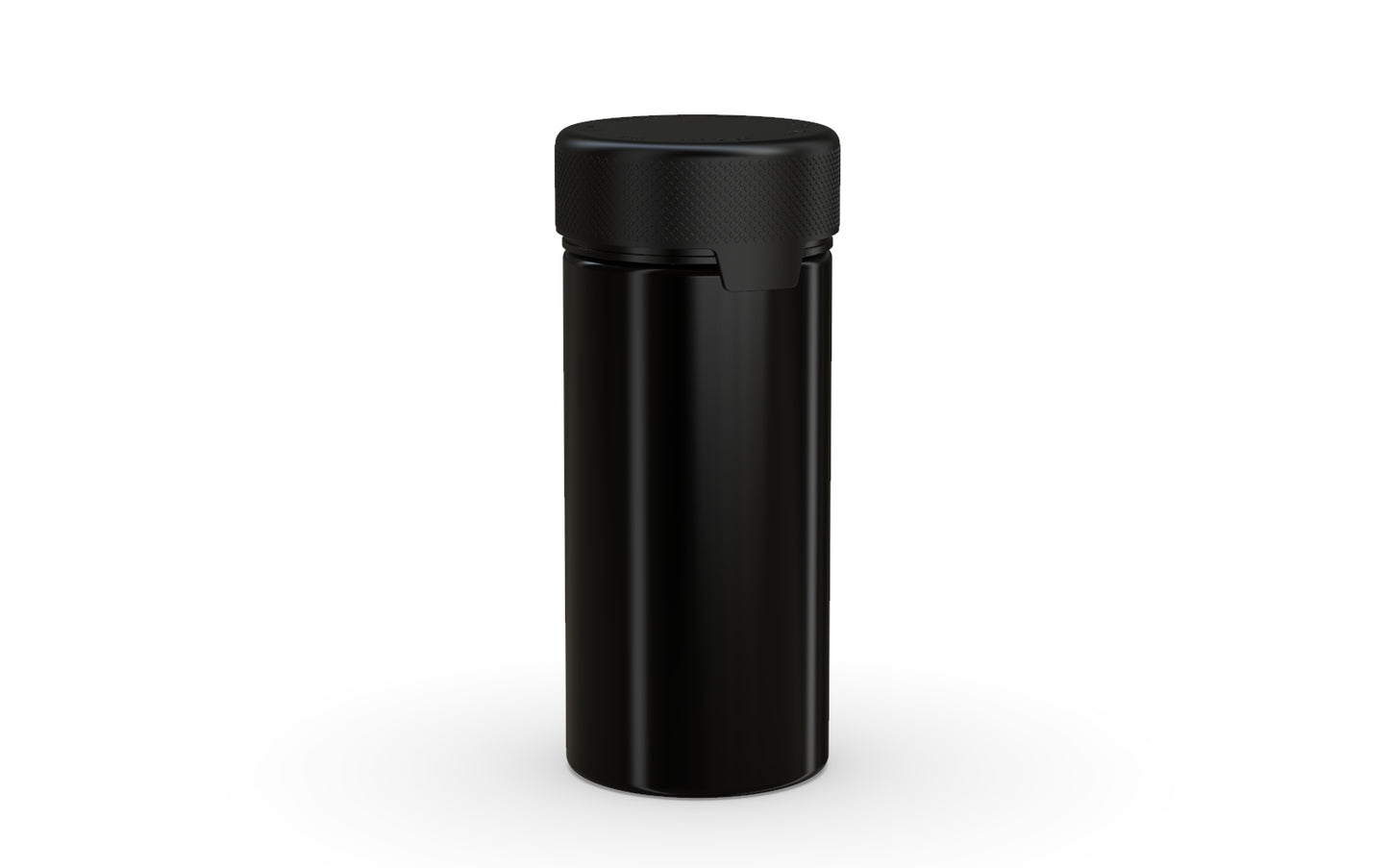 Chubby Gorilla|8oz Black Container W/ Aviator CR Black Cap