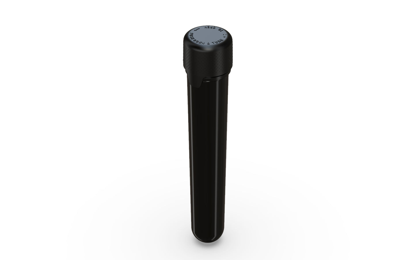 Chubby Gorilla|25x120mm Black Tube W/ Aviator CR Black Cap