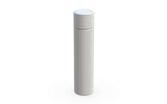 Chubby Gorilla|25x95mm White Tube W/ Spiral CR White Cap