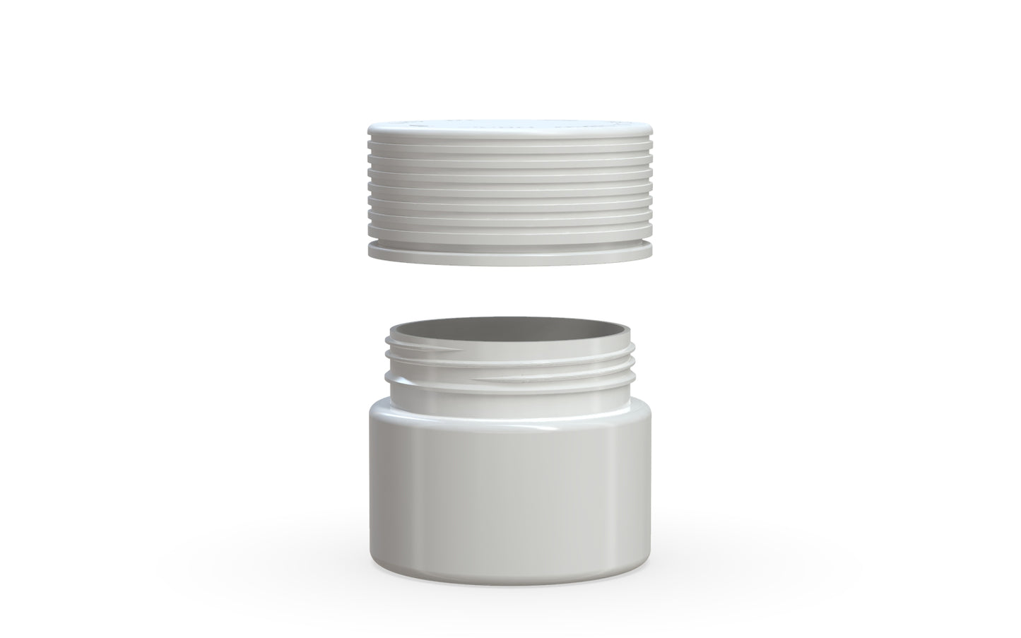 Chubby Gorilla|2oz White Jar W/ Spiral CR White Cap