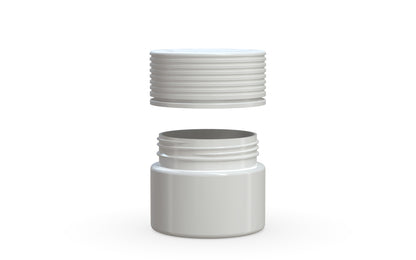 Chubby Gorilla|2oz White Jar W/ Spiral CR White Cap
