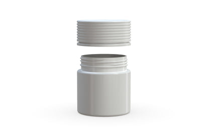 Chubby Gorilla|3oz White Jar W/ Spiral CR White Cap