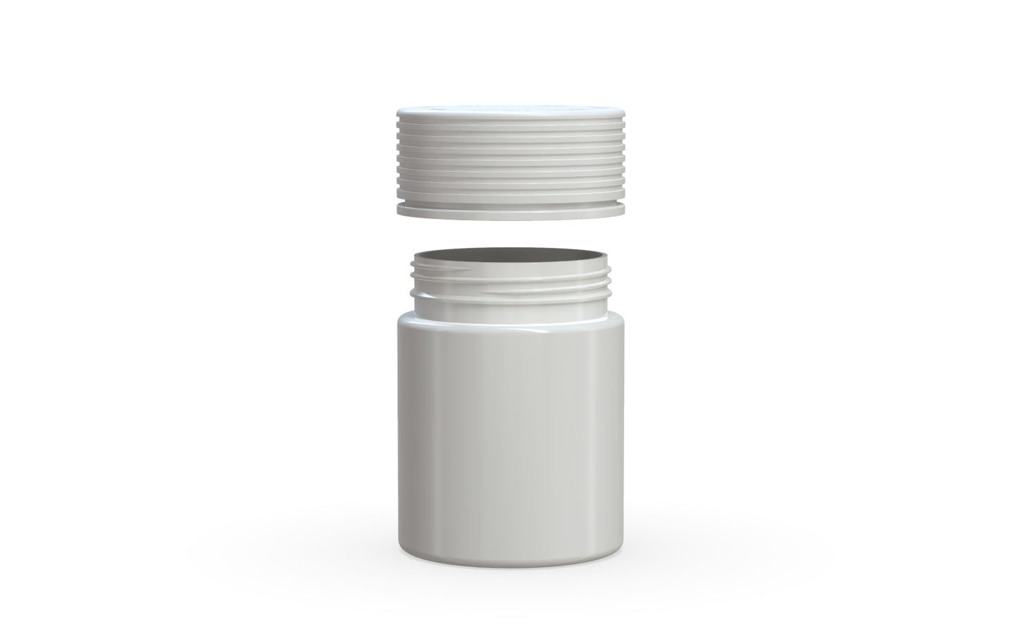 Chubby Gorilla|4oz White Jar W/ Spiral CR White Cap