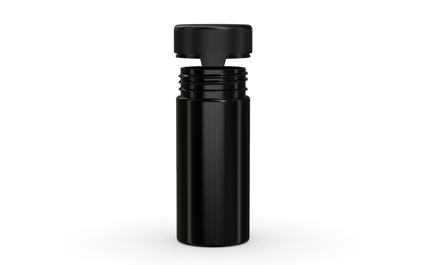 Chubby Gorilla|8oz Black Container W/ Aviator CR Black Cap
