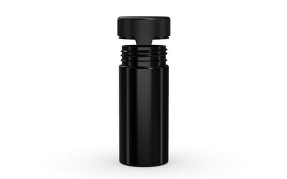 Chubby Gorilla|8oz Black Container W/ Aviator CR Black Cap