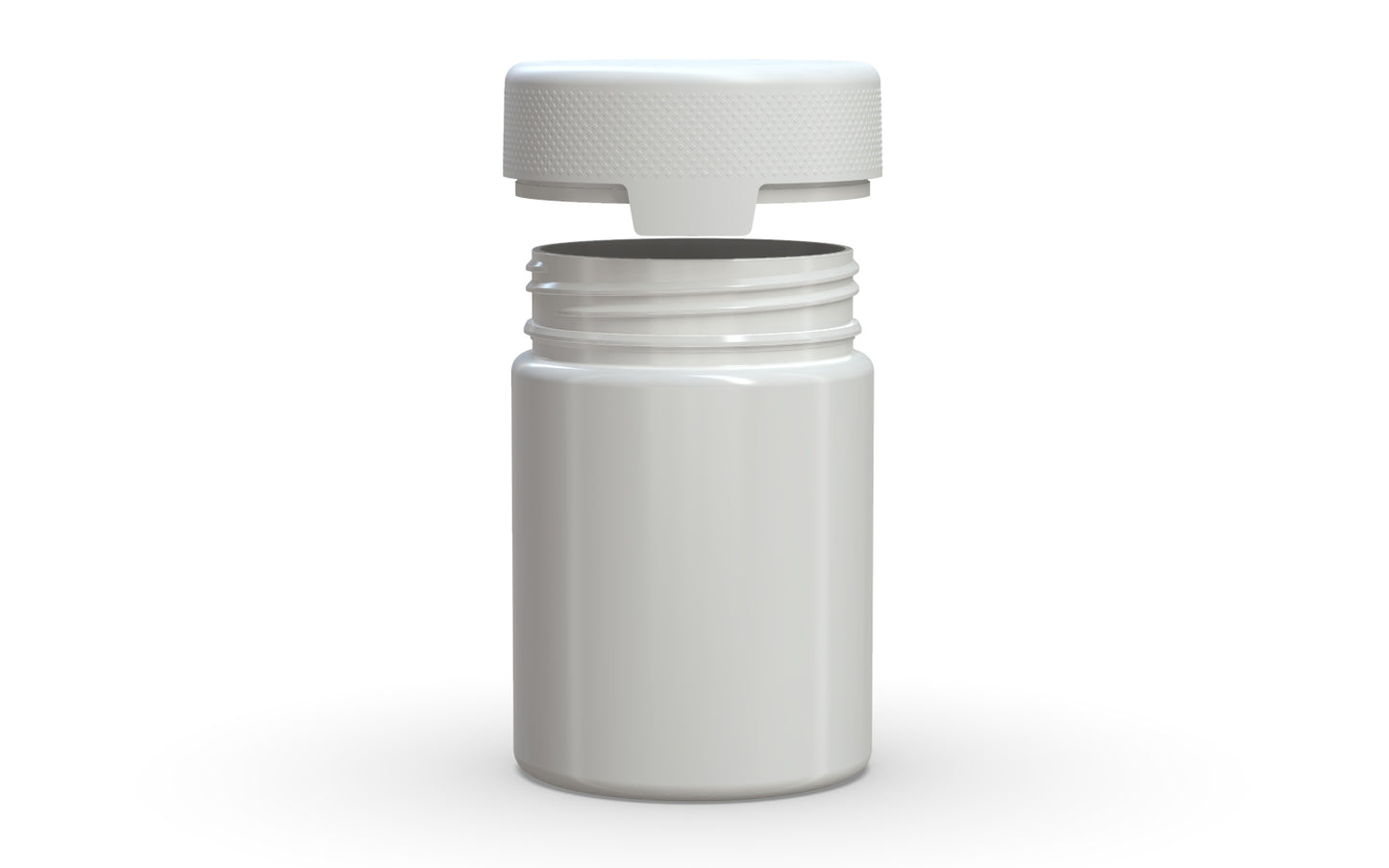 Chubby Gorilla|21.5oz White XL Container W/ Aviator CR White Cap