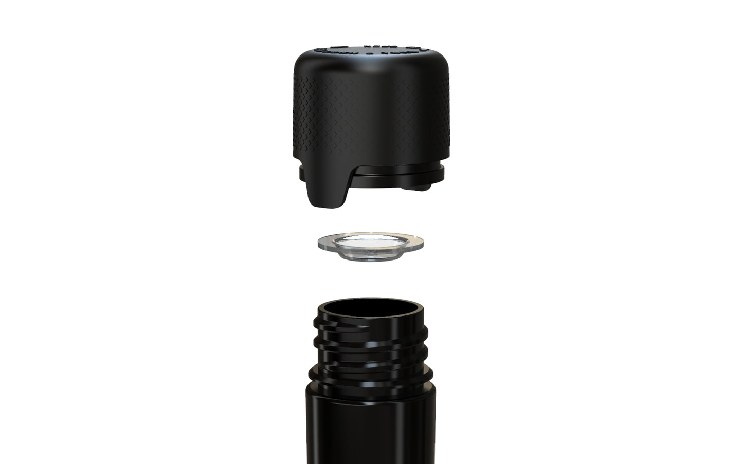 Chubby Gorilla|25x120mm Black Tube W/ Aviator CR Black Cap