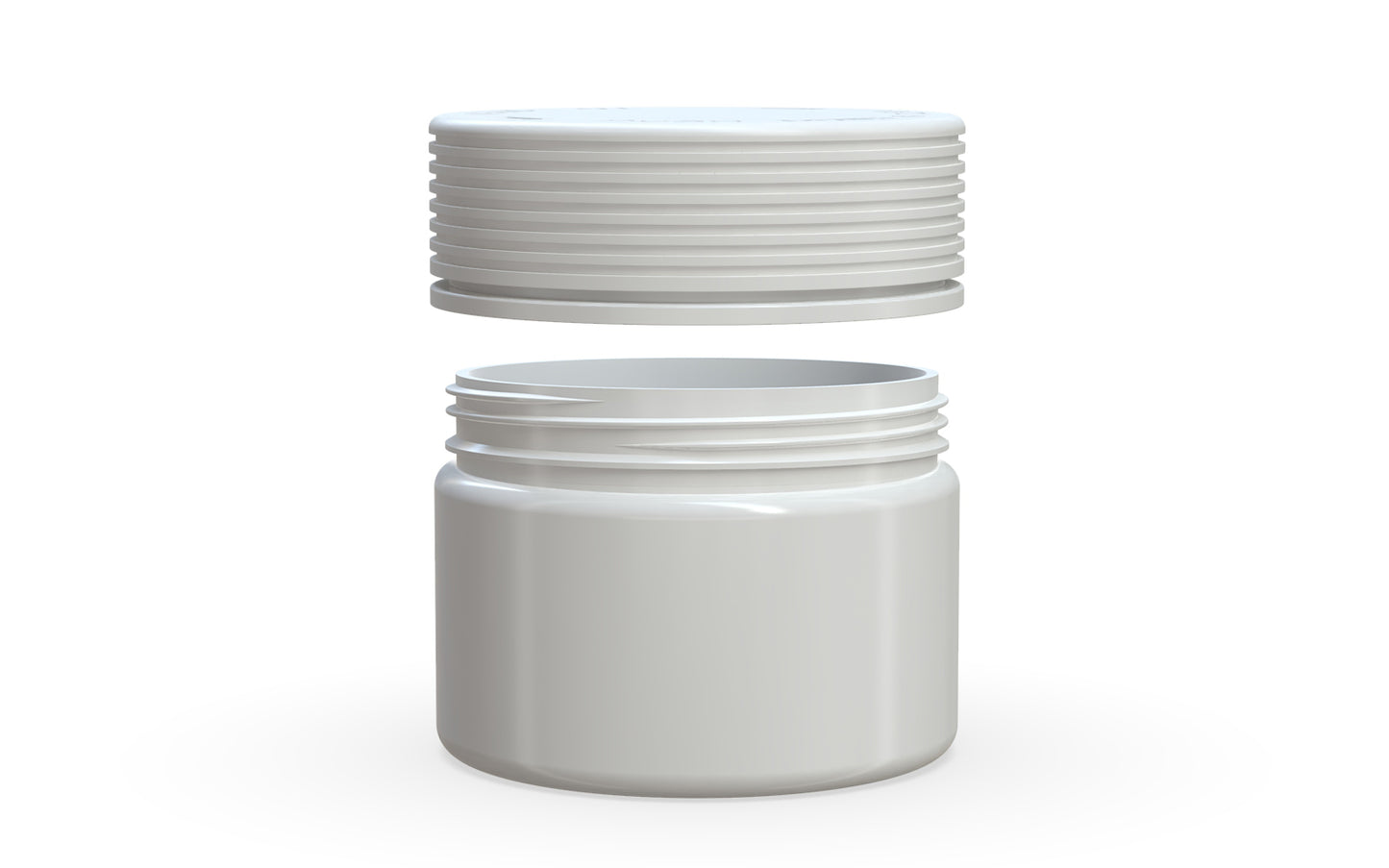 Chubby Gorilla|10oz White XL Jar W/ Spiral CR White Cap