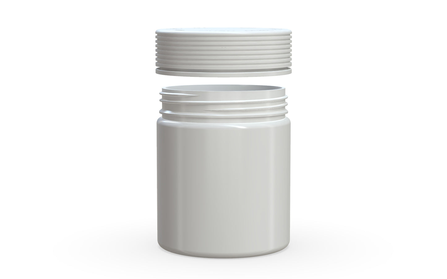 Chubby Gorilla|18.5oz White XL Jar W/ Spiral CR White Cap