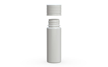Chubby Gorilla|25x65mm White Tube W/ Spiral CR White Cap