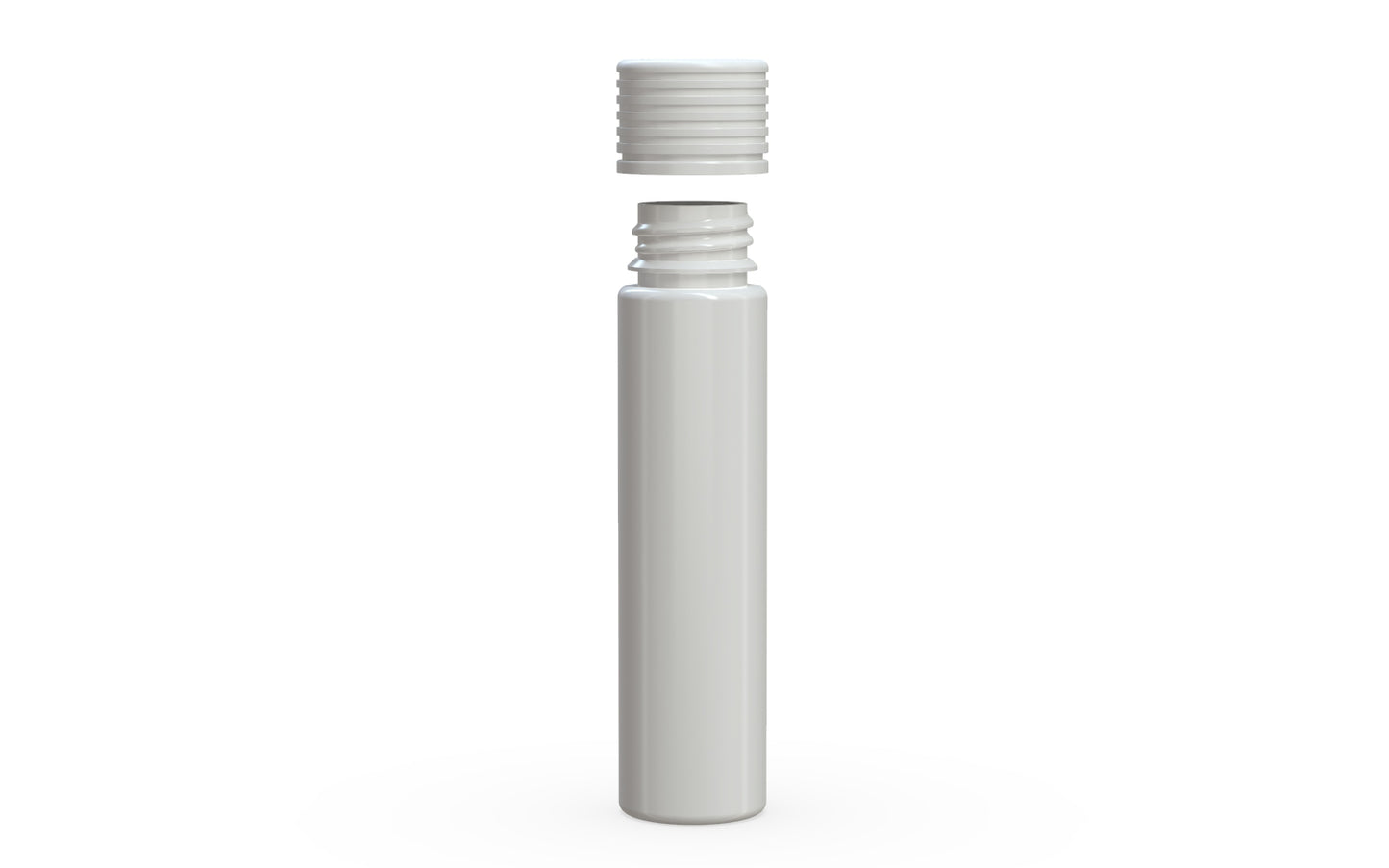 Chubby Gorilla|25x95mm White Tube W/ Spiral CR White Cap
