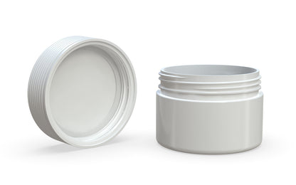 Chubby Gorilla|7.5oz White XL Jar W/ Spiral CR White Cap