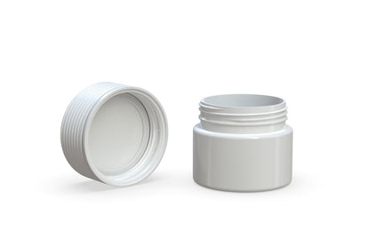 Chubby Gorilla|2oz White Jar W/ Spiral CR White Cap