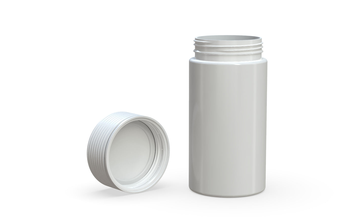 Chubby Gorilla|6oz White Jar W/ Spiral CR White Cap