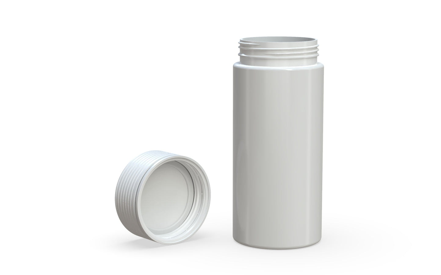 Chubby Gorilla|8oz White Jar W/ Spiral CR White Cap