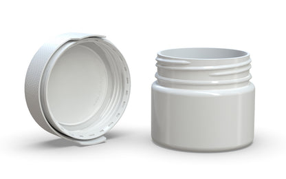 Chubby Gorilla|10oz White XL Container W/ Aviator CR White Cap