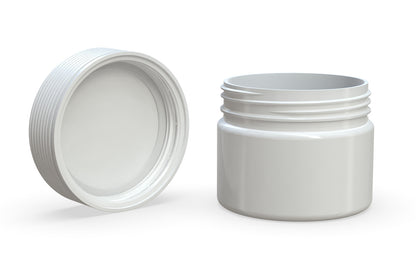 Chubby Gorilla|10oz White XL Jar W/ Spiral CR White Cap