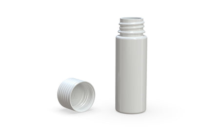 Chubby Gorilla|25x65mm White Tube W/ Spiral CR White Cap