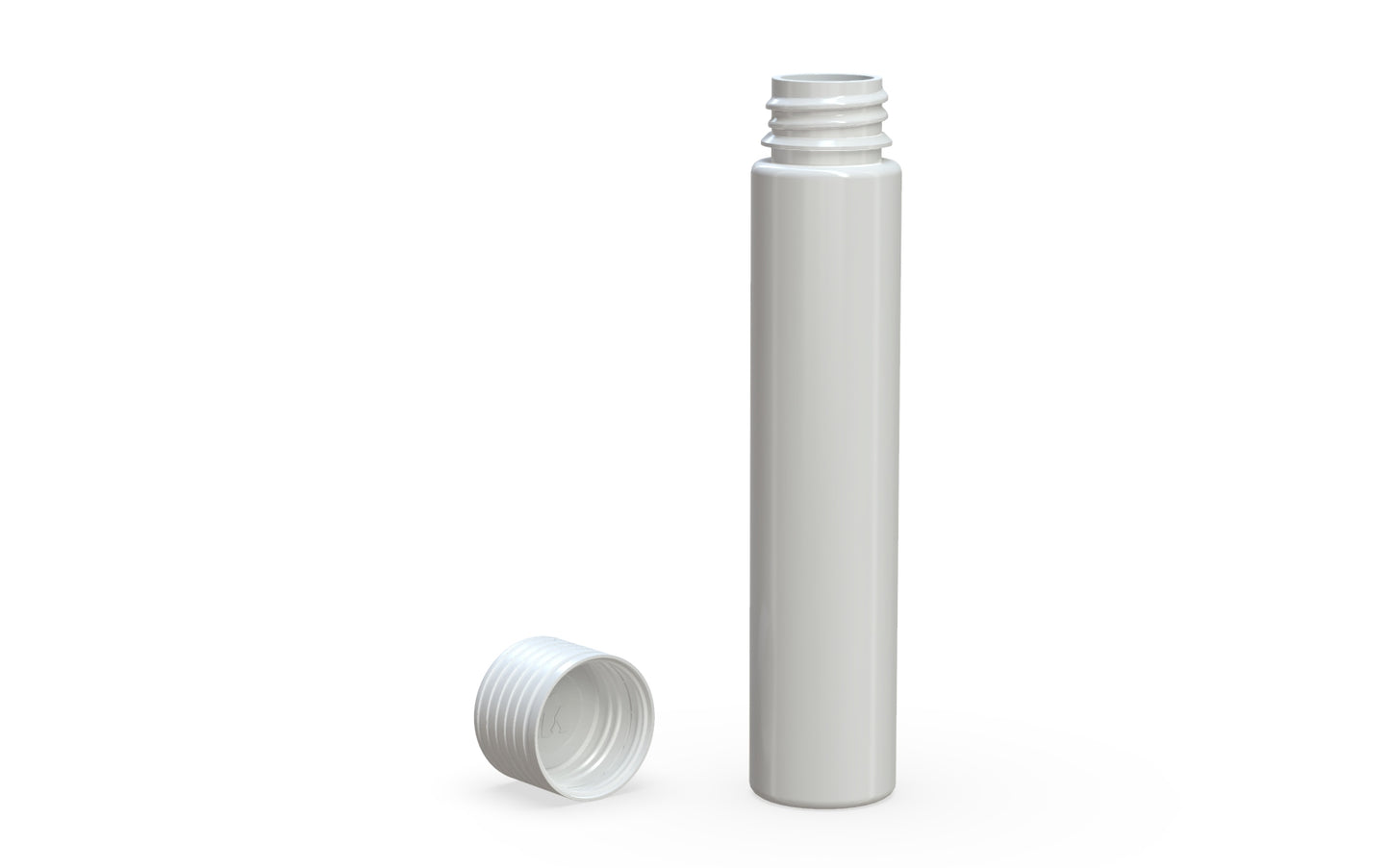 Chubby Gorilla|25x115mm White Tube W/ Spiral CR White Cap