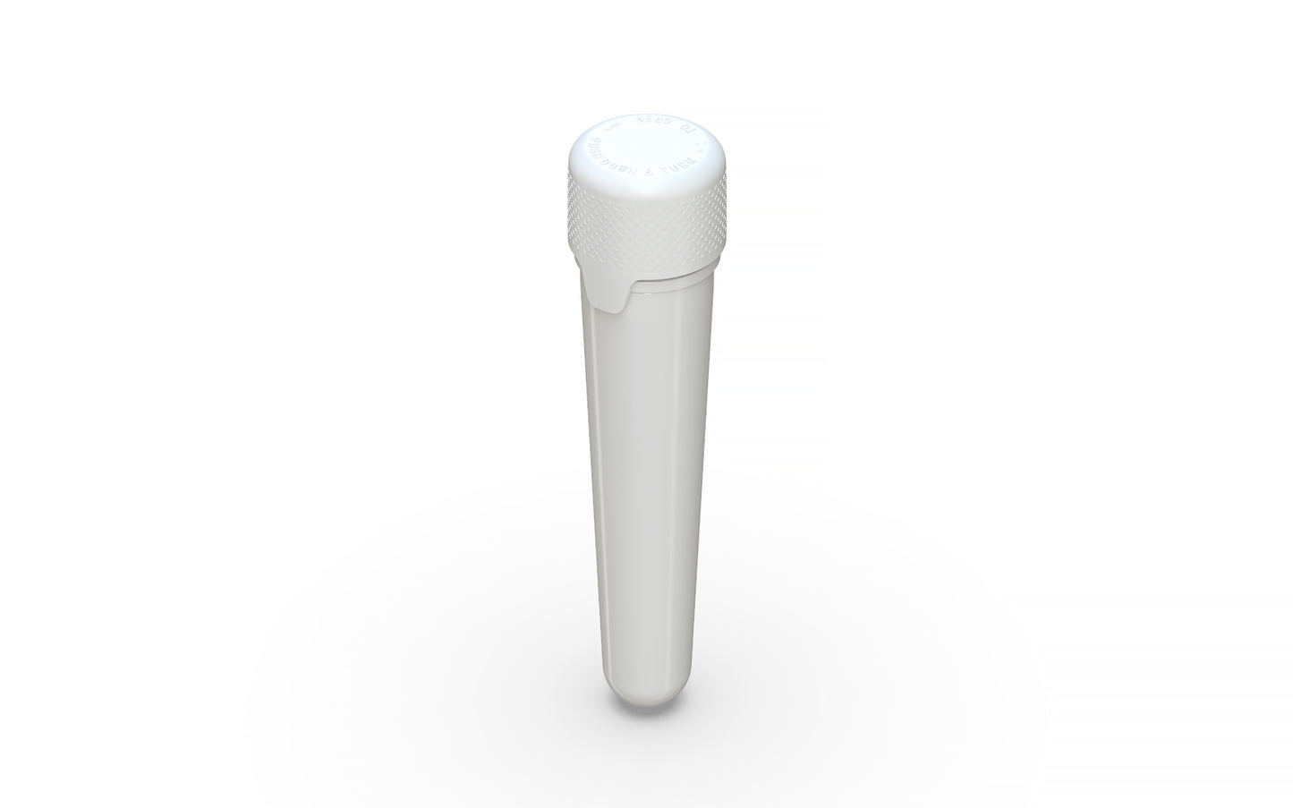 Chubby Gorilla|25x100mm White Tube W/ Aviator CR White Cap