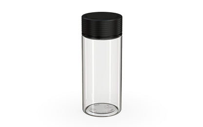 Chubby Gorilla|8oz Clear Jar W/ Spiral CR Black Cap