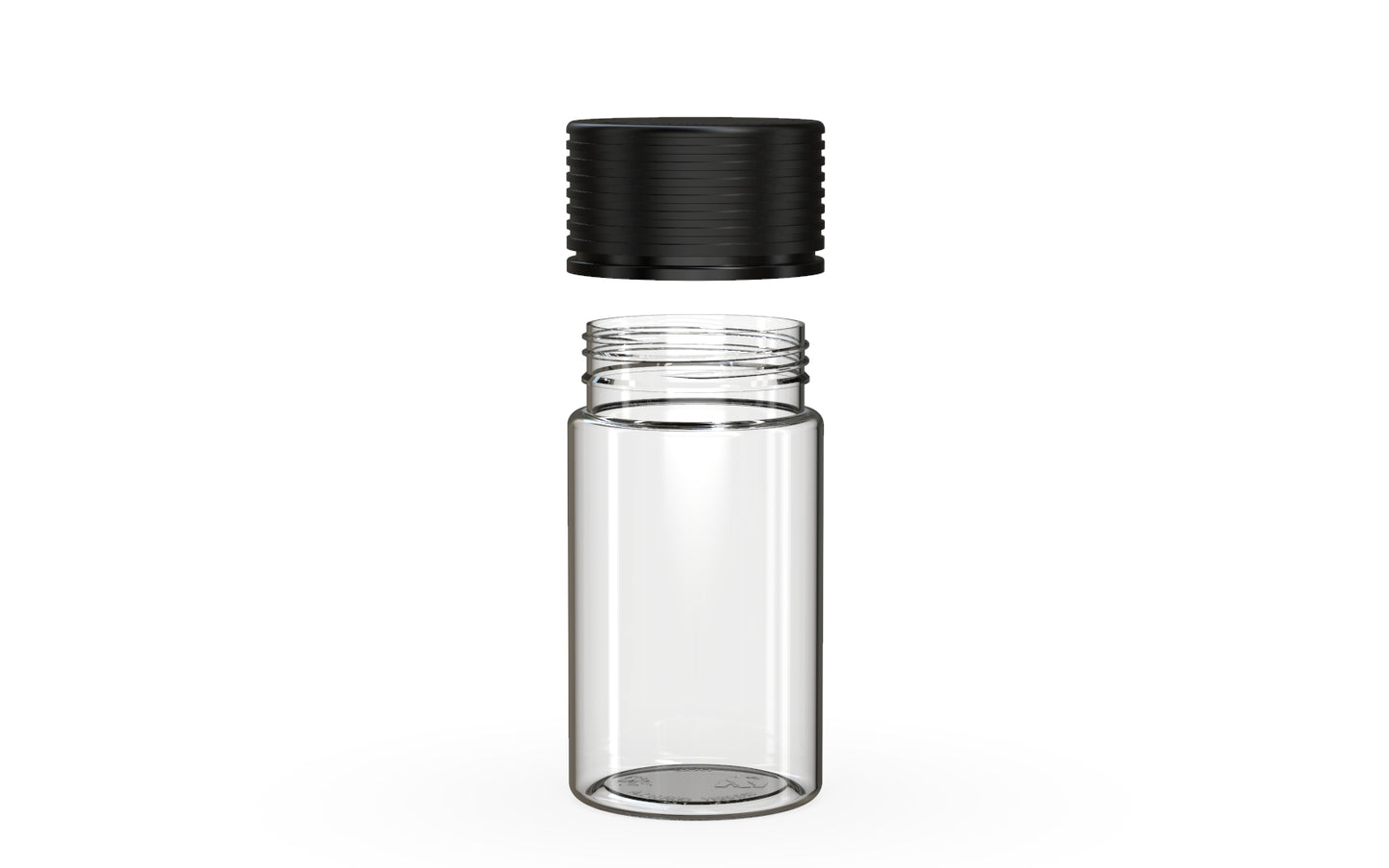 Chubby Gorilla|60mlm White Bottles W/ Spiral CR White Cap