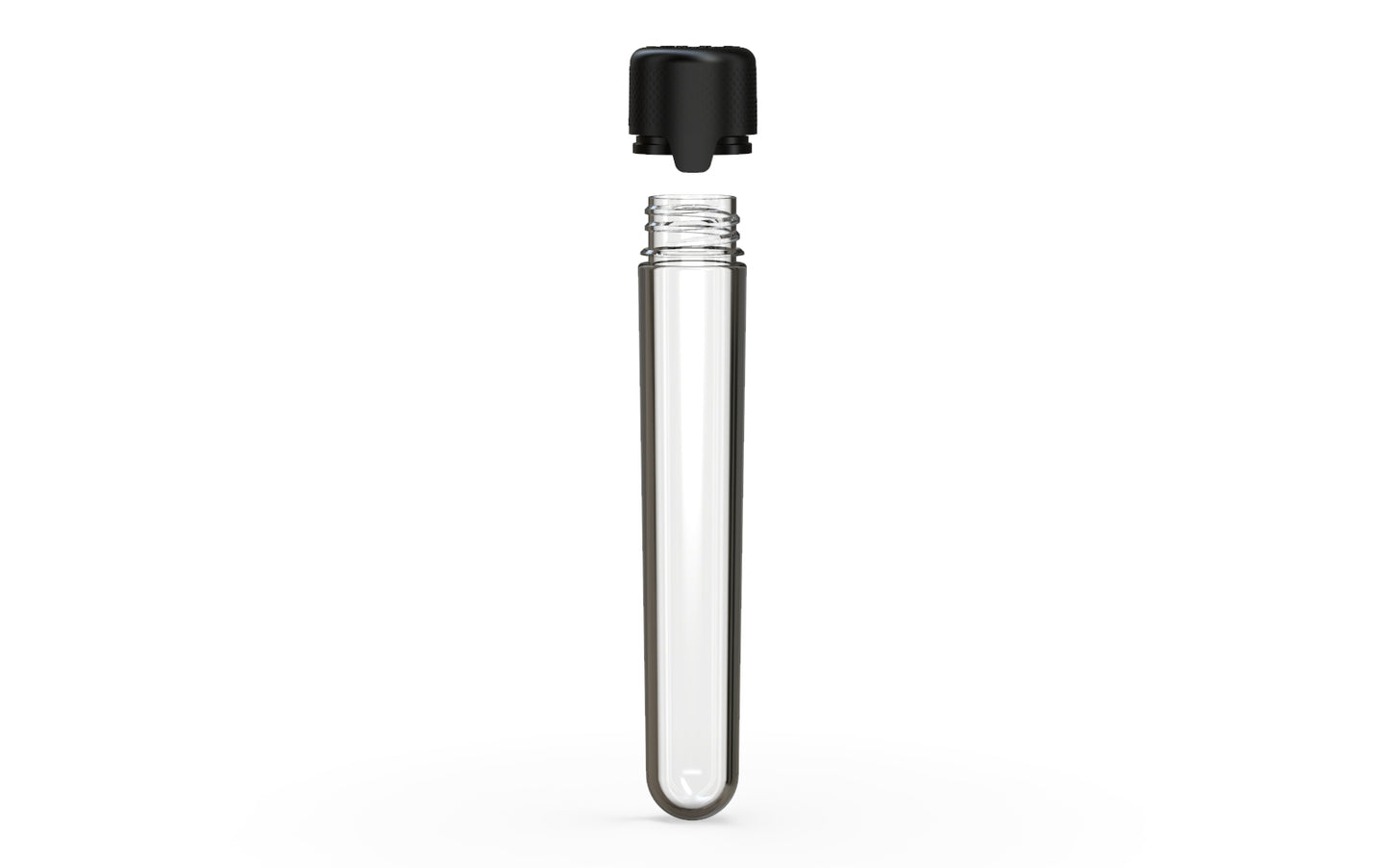 Chubby Gorilla|25x120mm Clear Tube W/ Aviator CR Black Cap