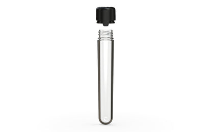 Chubby Gorilla|25x120mm Clear Tube W/ Aviator CR Black Cap