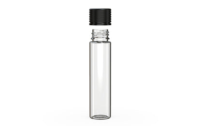 Chubby Gorilla|25x95mm Clear Tube W/ Spiral CR Black Cap
