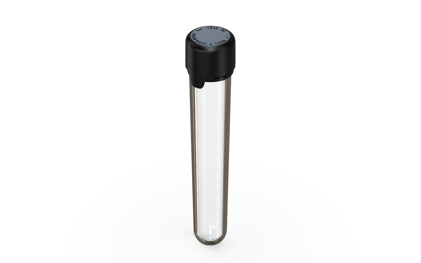 Chubby Gorilla|25x120mm Clear Tube W/ Aviator CR Black Cap