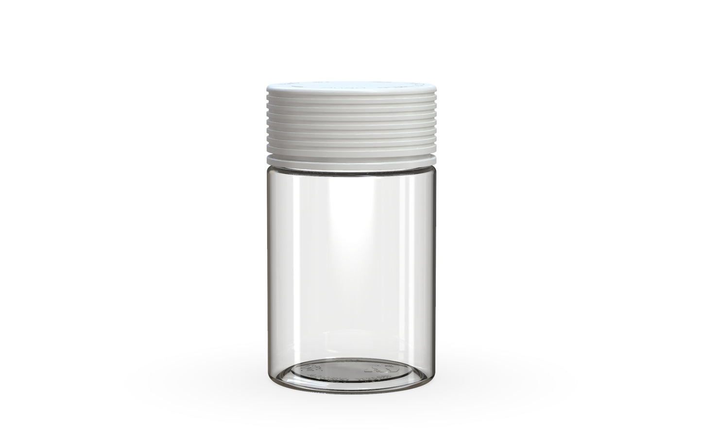 Chubby Gorilla|5oz Clear Jar W/ Spiral CR White Cap