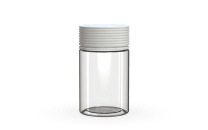 Chubby Gorilla|5oz Clear Jar W/ Spiral CR White Cap