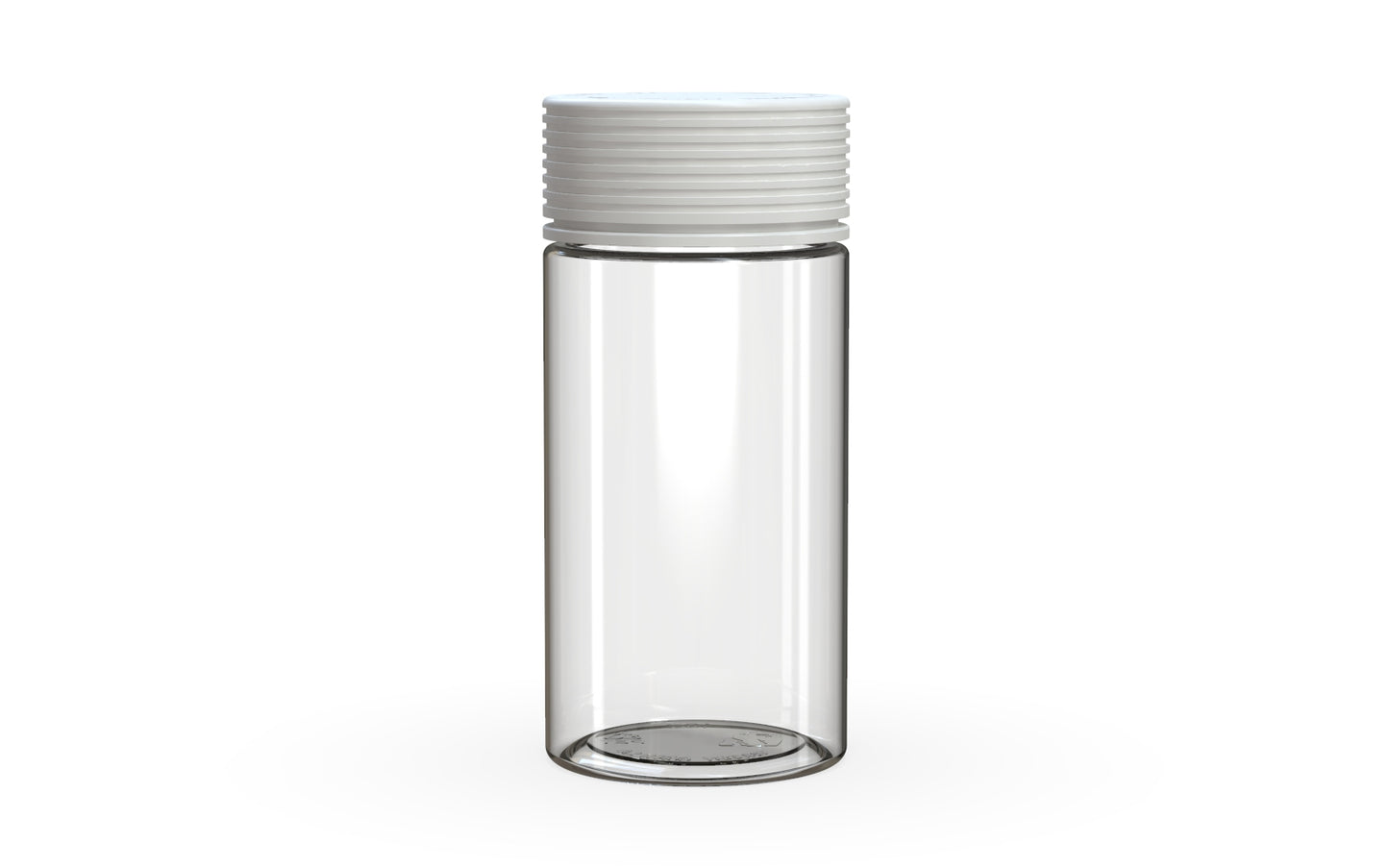 Chubby Gorilla|6oz Clear Jar W/ Spiral CR White Cap