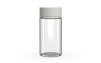 Chubby Gorilla|6oz Clear Jar W/ Spiral CR White Cap