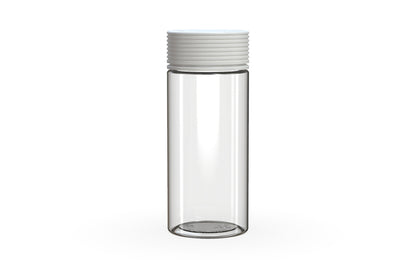 Chubby Gorilla|8oz Clear Jar W/ Spiral CR White Cap