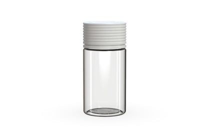 Chubby Gorilla|60mlm Clear Bottles W/ Spiral CR Black Cap