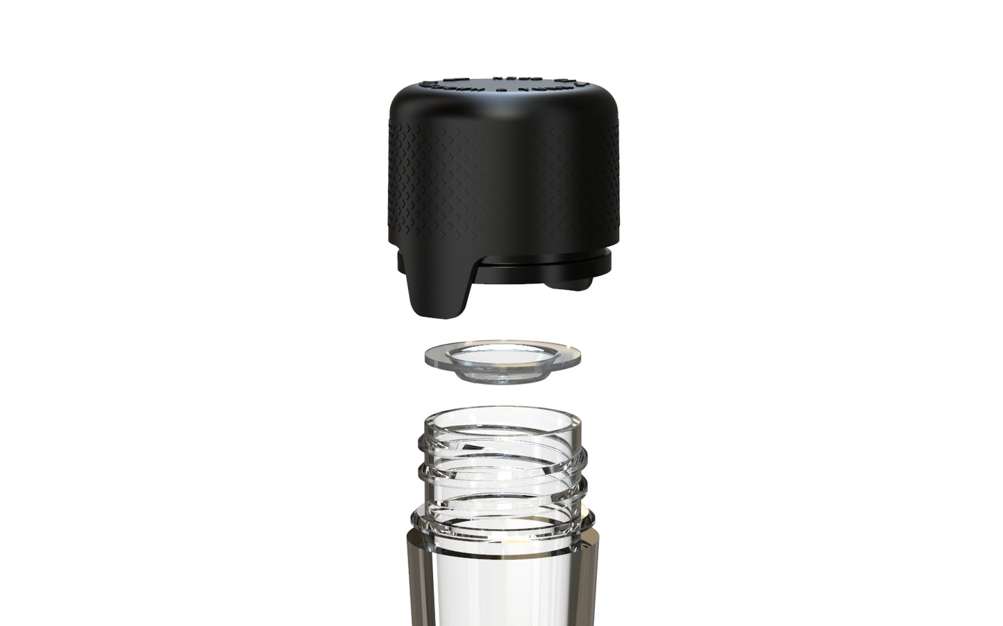Chubby Gorilla|25x113mm Clear Tube W/ Aviator CR Black Cap