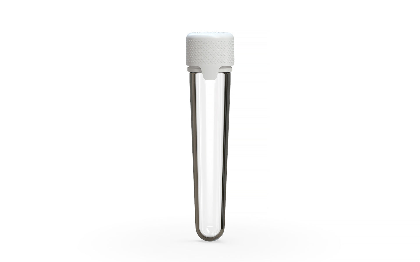Chubby Gorilla|25x100mm Clear Tube W/ Aviator CR White Cap