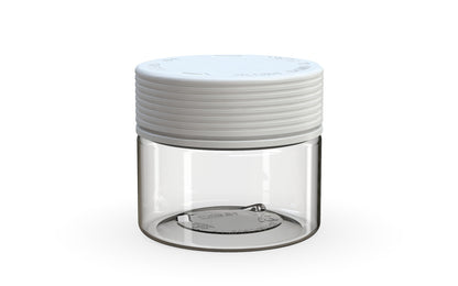 Chubby Gorilla|10oz Clear XL Jar W/ Spiral CR White Cap