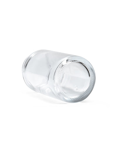 6oz Straight Sided Clear Glass Jars