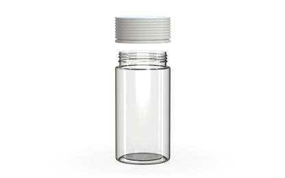 Chubby Gorilla|6oz Clear Jar W/ Spiral CR White Cap