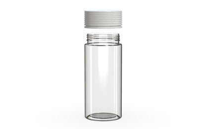Chubby Gorilla|8oz Clear Jar W/ Spiral CR White Cap