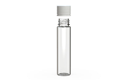 Chubby Gorilla|25x95mm Clear Tube W/ Spiral CR White Cap