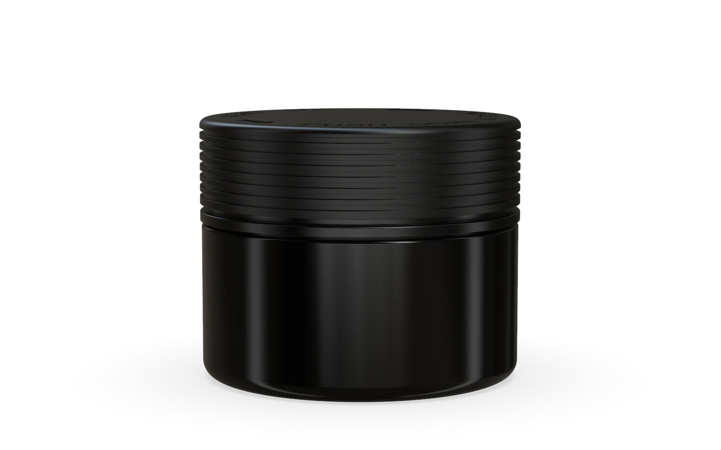 Chubby Gorilla|7.5oz Black XL Jar W/ Spiral CR Black Cap