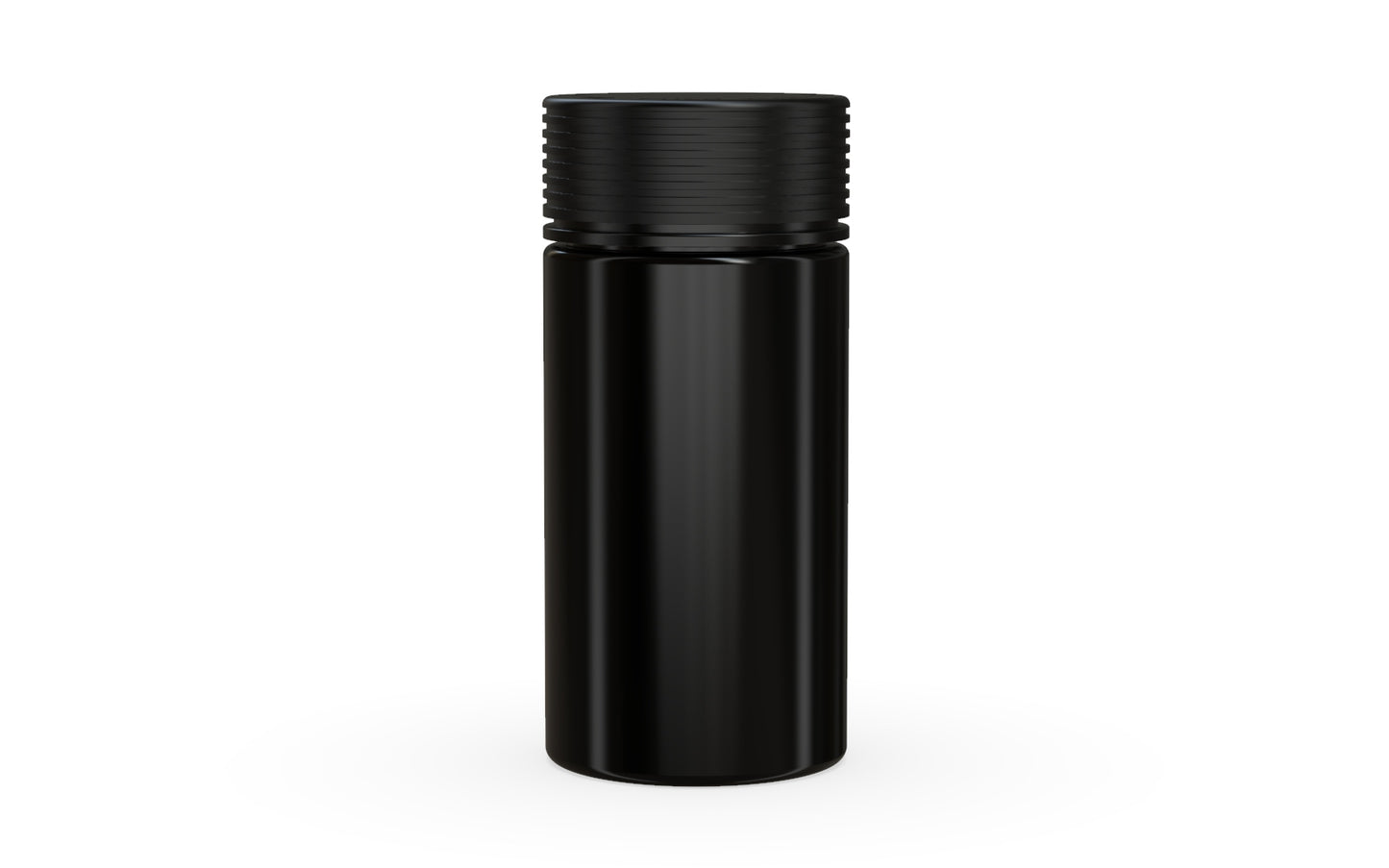 Chubby Gorilla|6oz Black Jar W/ Spiral CR Black Cap