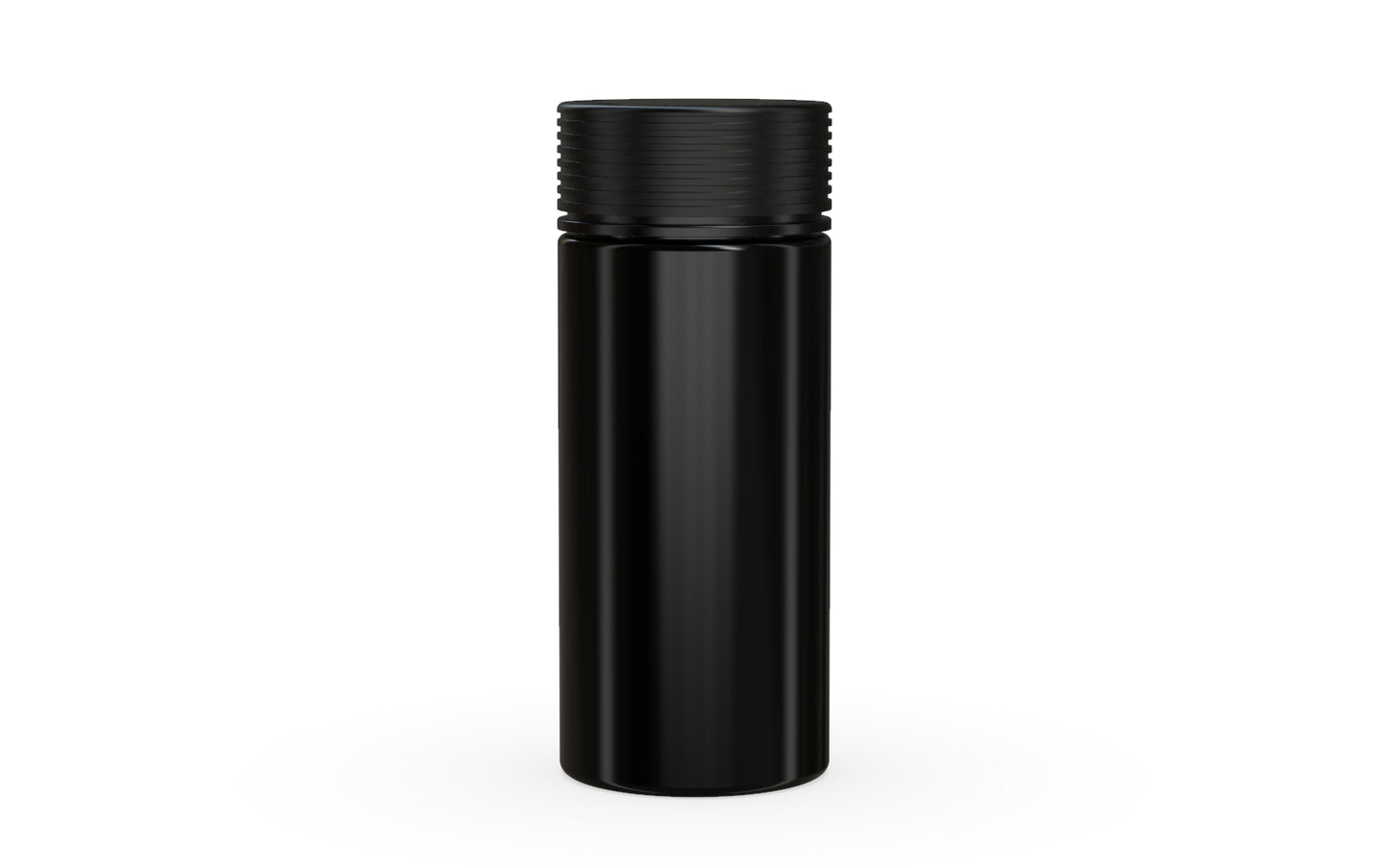 Chubby Gorilla|8oz Black Jar W/ Spiral CR Black Cap